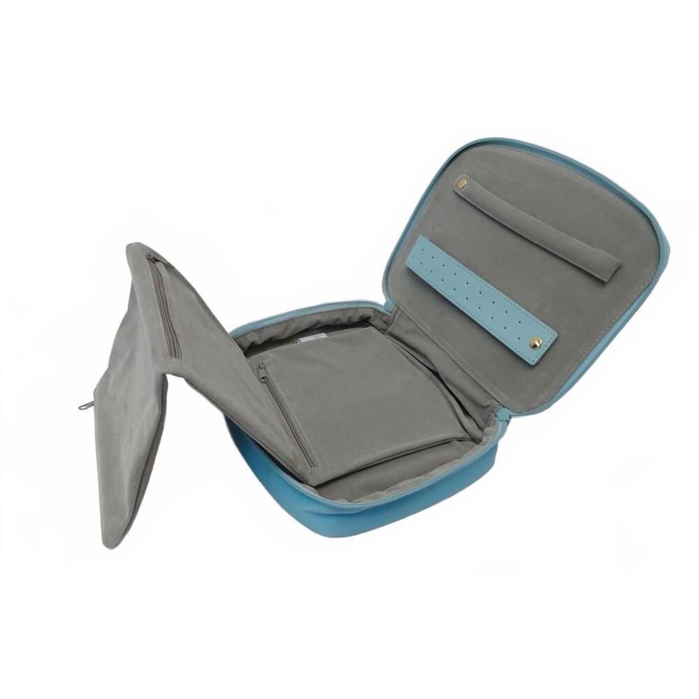 Lillian Vernon Blue Jewelry Organizer Case